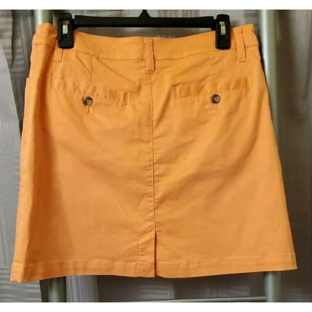 Daily Sports Sweden‎ Golf Skirt Skort Size 6 Orange Golf Short Mini